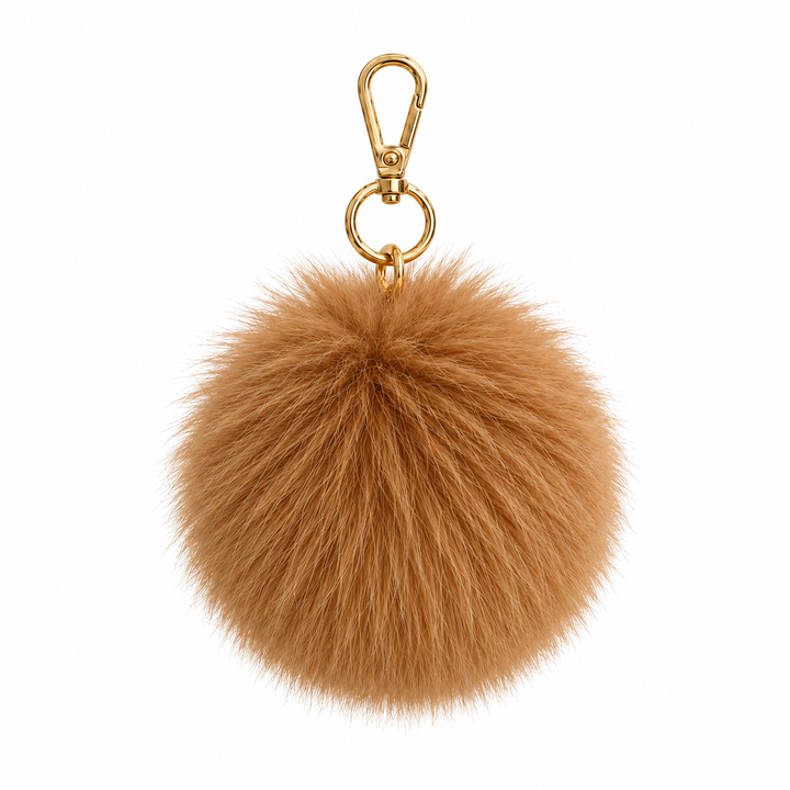 Fluffy Ball Bag Charms
